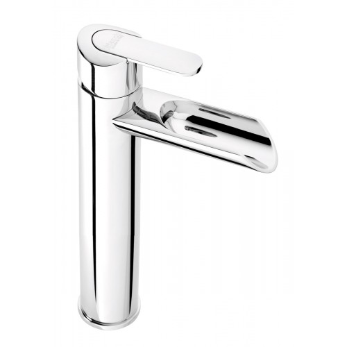 Single lever basin mixer intermediate with 1”1/4 pop-up waste